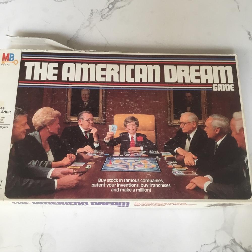 1979  Milton Bradley The American Dream Game Complete MB # 4922